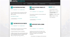 Desktop Screenshot of leavingacademia.com